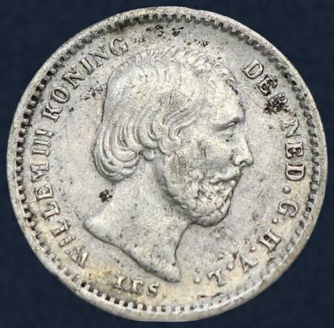 5 Cent 1863 Willem III