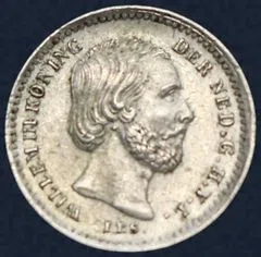 5 Cent 1863 Willem III