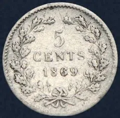 5 Cent 1869 Utrecht