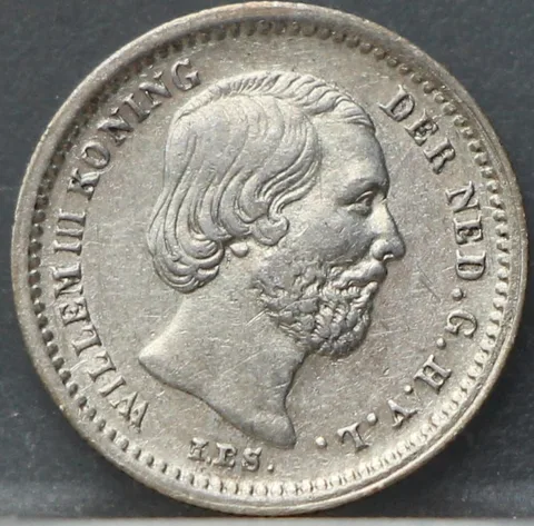 5 Cent 1876 — Zilveren Stuiver