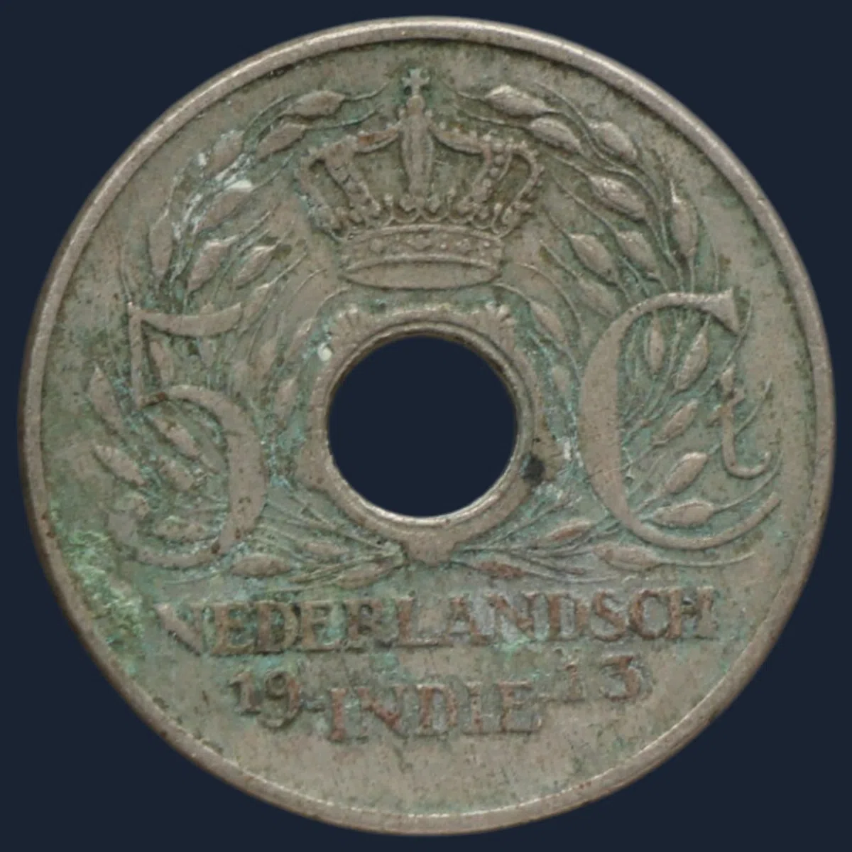 5 Cent 1913 Nederlands-Indië