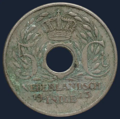 5 Cent 1913 Nederlands-Indië