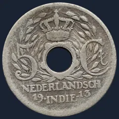 5 Cent 1913 Nederlands-Indië