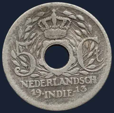 5 Cent 1913 Nederlands-Indië