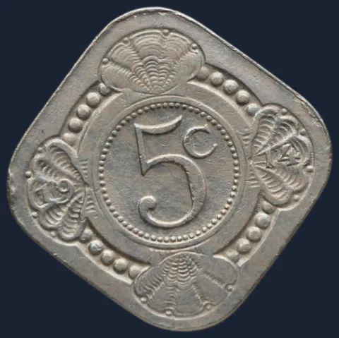 5 Cent 1914 Wilhelmina