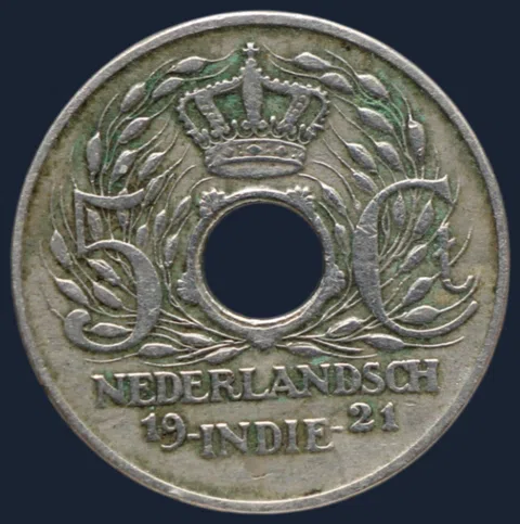 5 Cent 1921 Nederlands-Indië