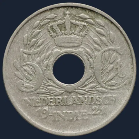 5 Cent 1921 Nederlands-Indië
