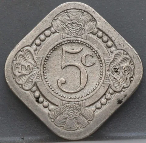 5 Cent 1936 — Cupro