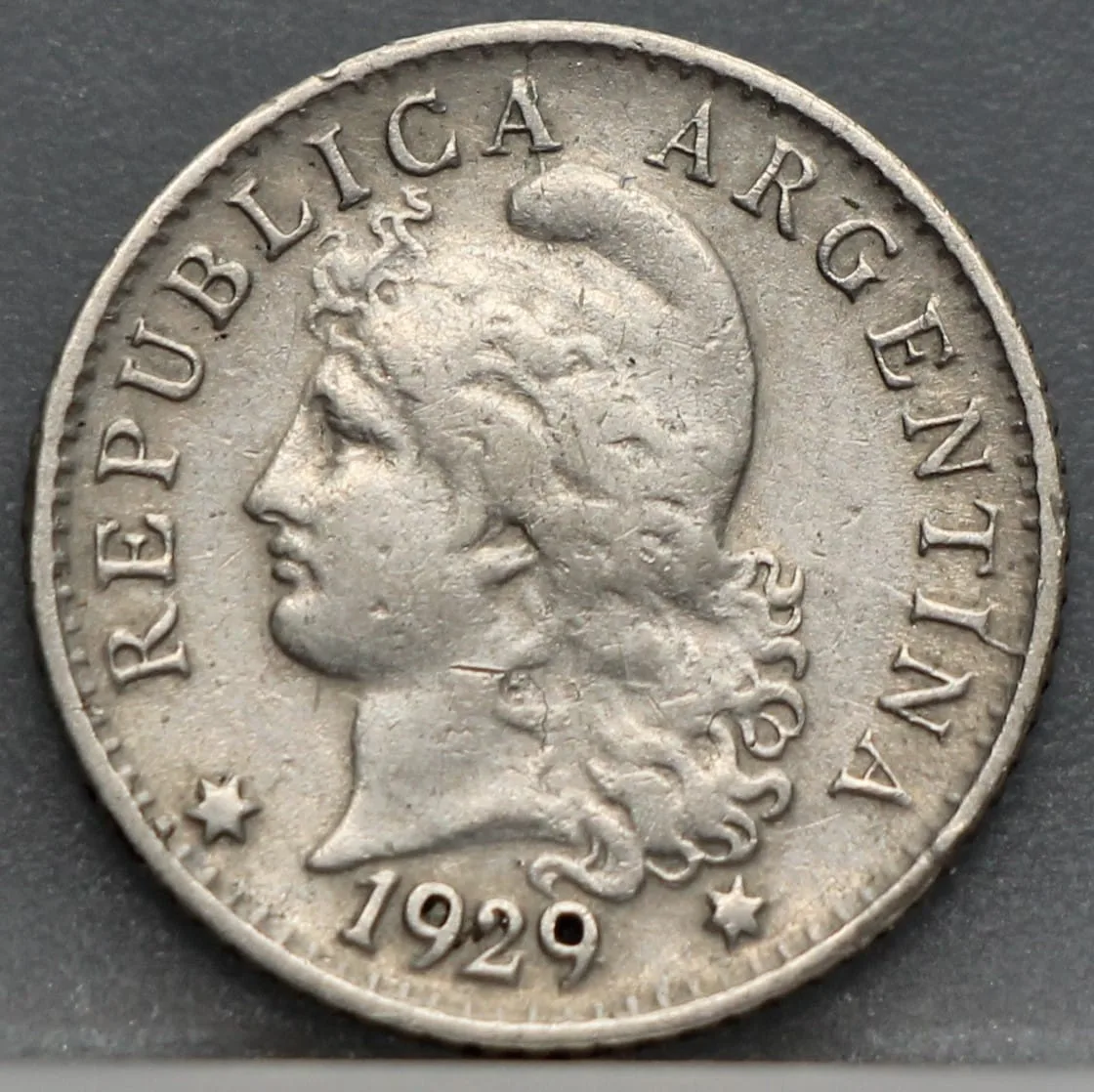 5 Centavos 1929 Argentinië — Cupronikkel voorzijde