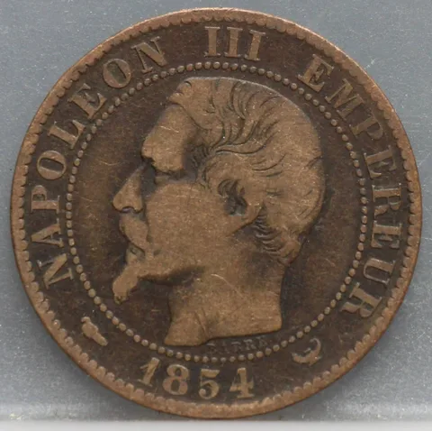 5 Centimes 1854 Frankrijk