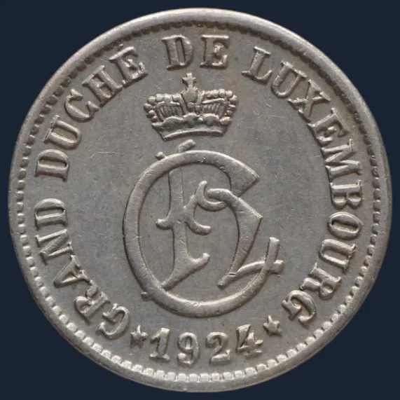 5 centimes 1924 Luxemburg