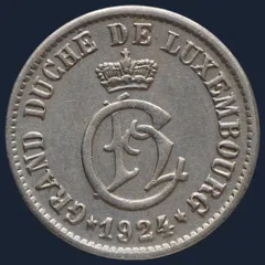 5 centimes 1924 Luxemburg