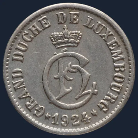 5 centimes 1924 Luxemburg