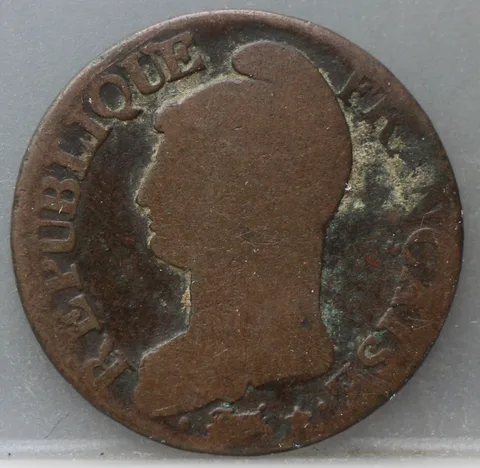 5 Centimes An 5 (A) — Frankrijk