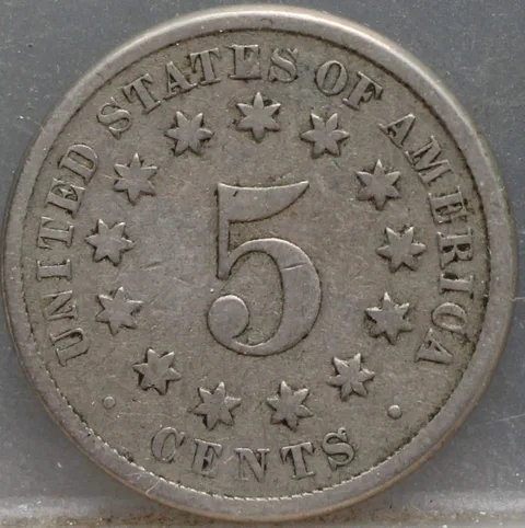 5 cents 1874 USA