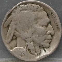 5 Cents 1936-D — Buffalo Nickel USA voorzijde