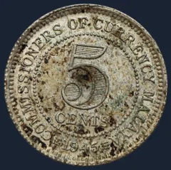 5 Cents 1945 Malaya