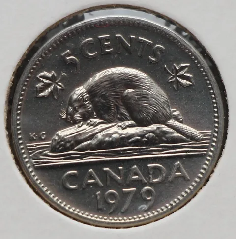 5 Cents 1979 Canada — Nikkel