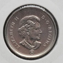 5 Cents 2011 Canada — Nikkel achterzijde