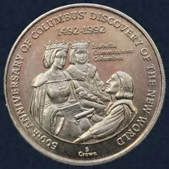 5 Crown 1991 Turks- en Caicoseilanden Columbus