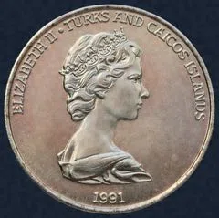 5 Crown 1991 Turks- en Caicoseilanden Columbus