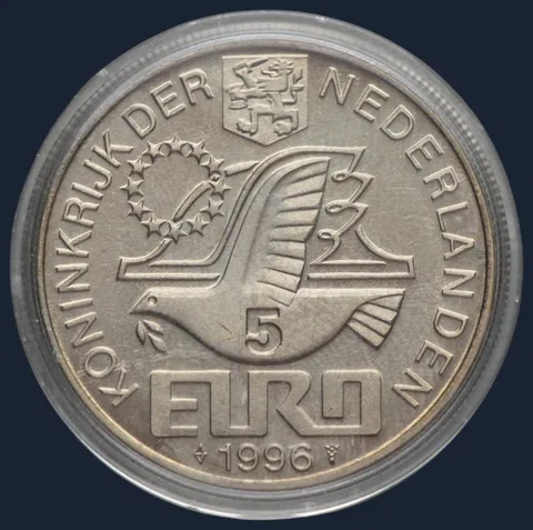 5 Euro 1996 Nederland Willem Barentsz