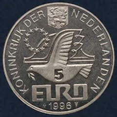 5 Euro 1996 Nederland Willem Barentsz