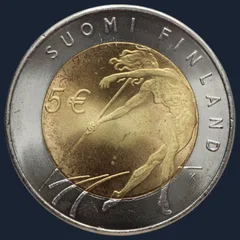 5 euro 2005 Finland World Athletics Championship Helsinki