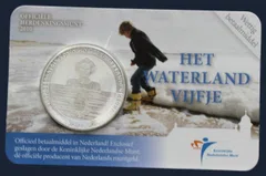 5 Euro 2010 Nederland Waterland Coincard UNC