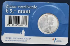 5 Euro 2010 Nederland Waterland Coincard UNC