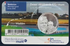 5 Euro 2016 Wadden Vijfje Coincard UNC