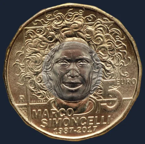 5 euro 2017 San Marino Marco Simoncelli