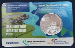 5 euro 2017 Nederland Stelling van Amsterdam coincard