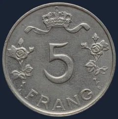 5 Francs 1949 Luxemburg