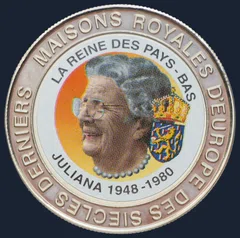 5 Francs 1999 Congo Juliana
