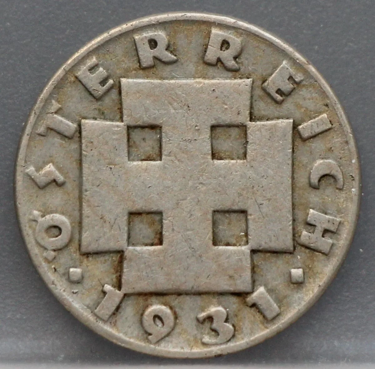 5 Groschen 1931 Oostenrijk — Cupronikkelen voorzijde
