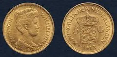 5 gulden 1912 Wilhelmina