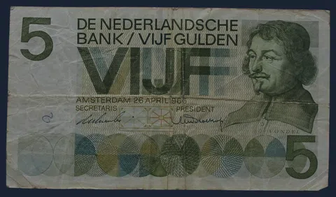 5 Gulden 1966 Vondel I
