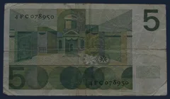 5 Gulden 1966 Vondel