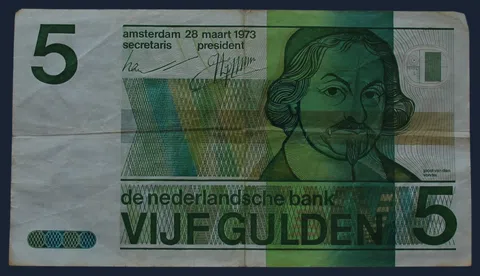 5 Gulden 1973 Vondel II - NVMH 24-1