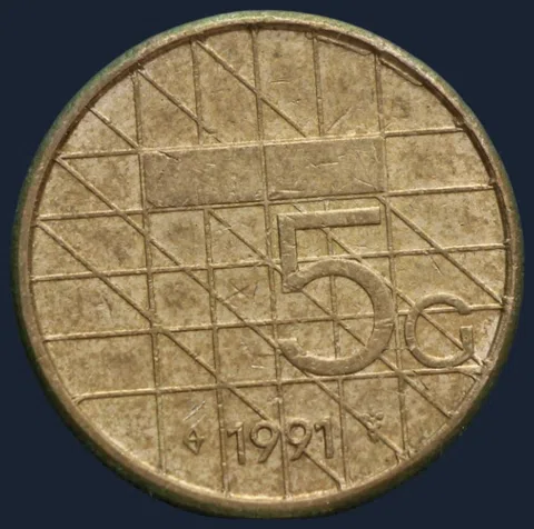 5 Gulden 1991 Beatrix