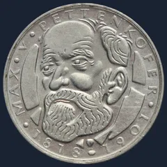 5 Mark 1968 Duitsland Max von Pettenkofer