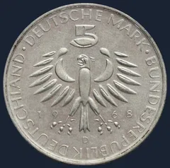 5 Mark 1968 Duitsland Max von Pettenkofer
