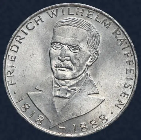 5 Mark 1968 (J) Duitsland - Raiffeisen