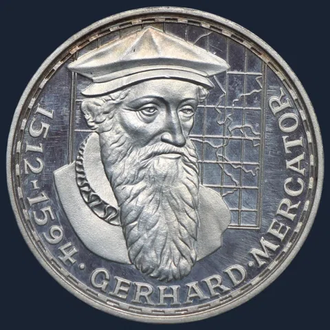 5 Mark 1969 (F) Duitsland - Gerhard Mercator