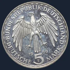 5 Mark 1969 Duitsland Gerhard Mercator