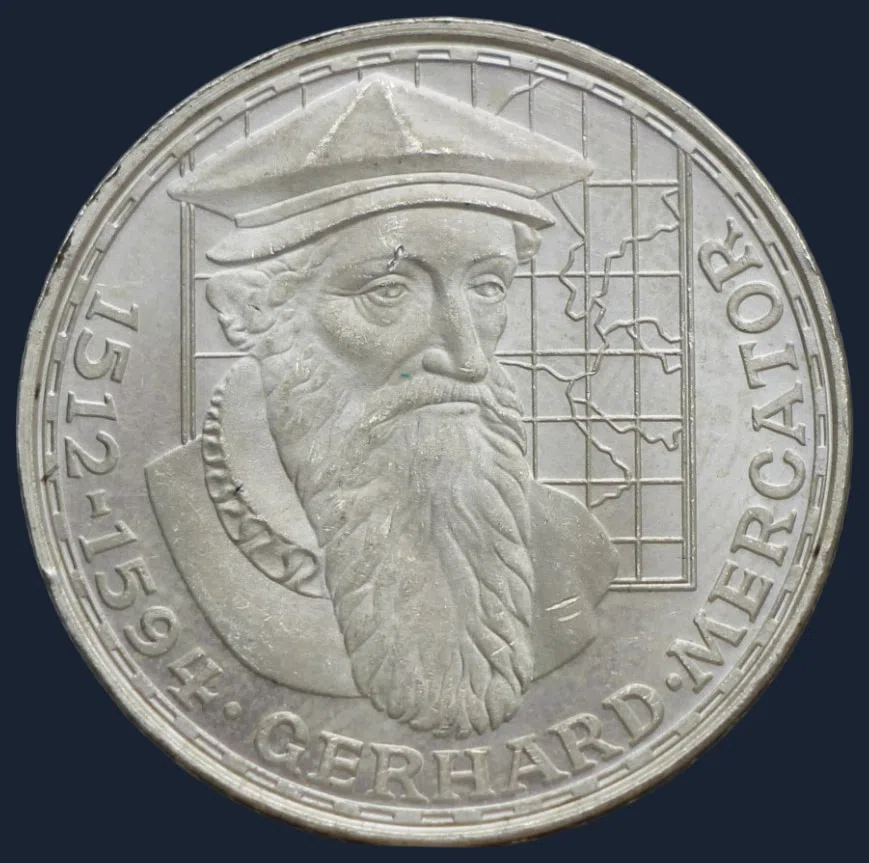 5 Mark 1969 Duitsland Gerhard Mercator