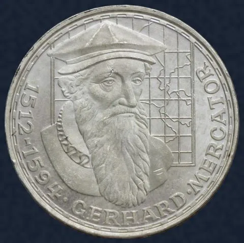 5 Mark 1969 (F) Duitsland Gerhard Mercator