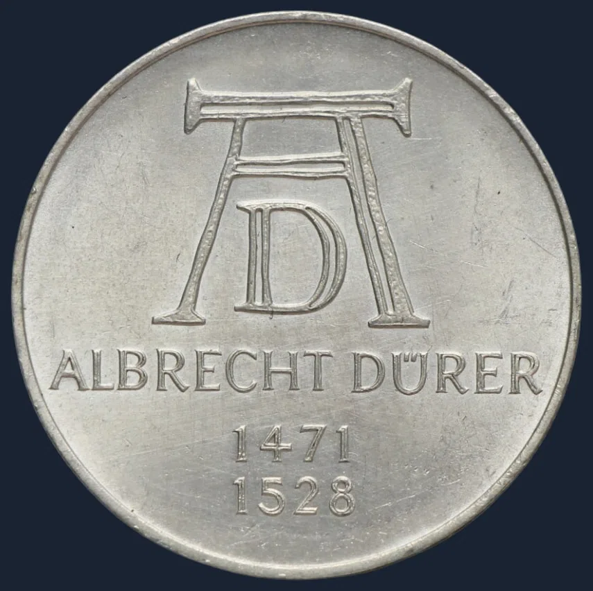 5 Mark 1971 Duitsland Albrecht Dürer