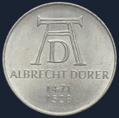5 Mark 1971 Duitsland Albrecht Dürer